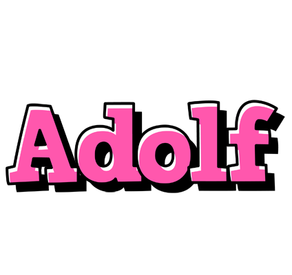 Adolf girlish logo