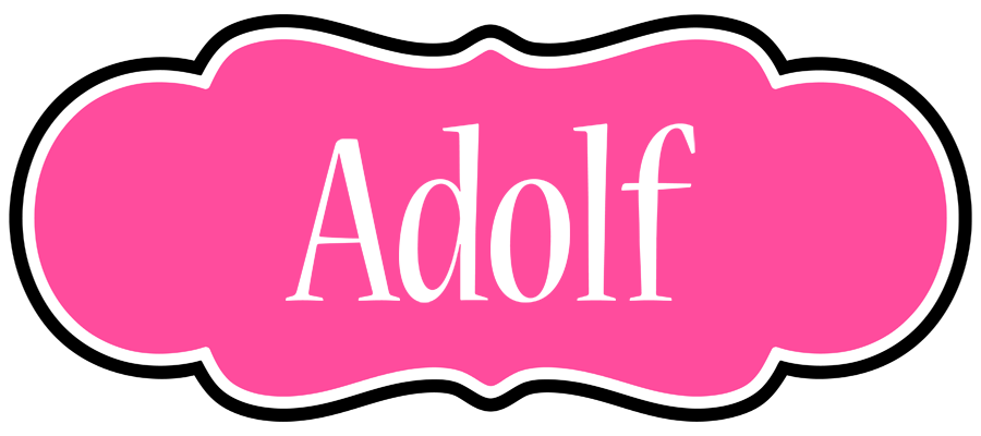 Adolf invitation logo