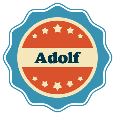 Adolf labels logo