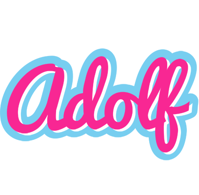 Adolf popstar logo