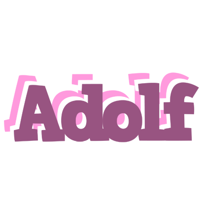 Adolf relaxing logo