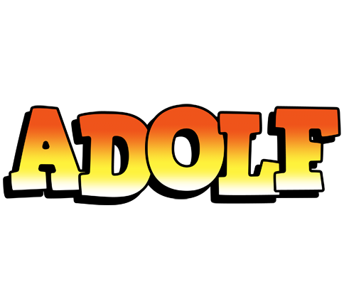 Adolf sunset logo