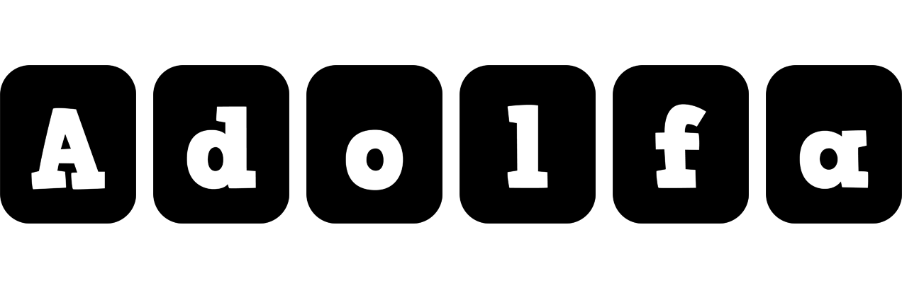 Adolfa box logo