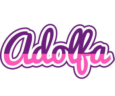 Adolfa cheerful logo