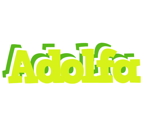 Adolfa citrus logo