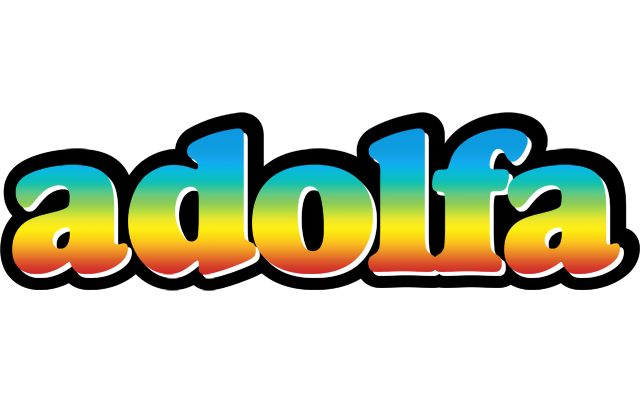Adolfa color logo
