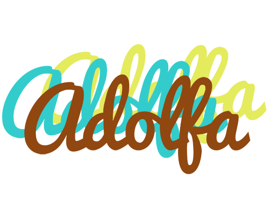 Adolfa cupcake logo