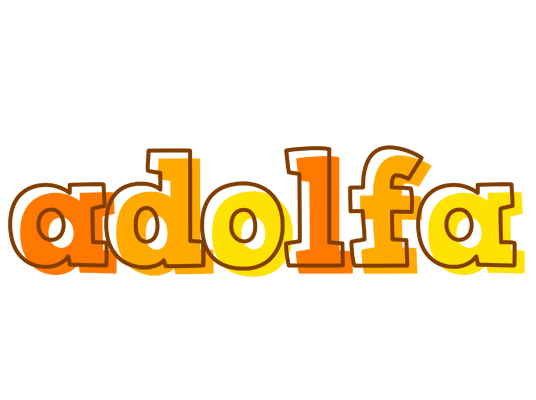 Adolfa desert logo