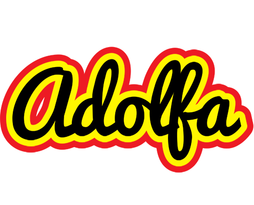 Adolfa flaming logo