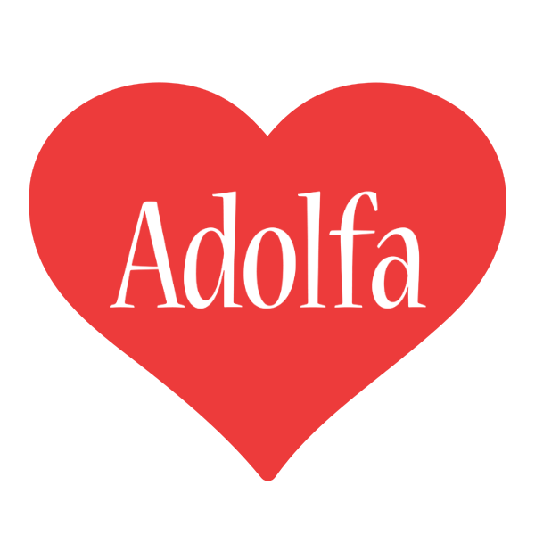 Adolfa love logo