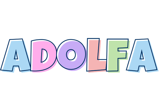 Adolfa pastel logo
