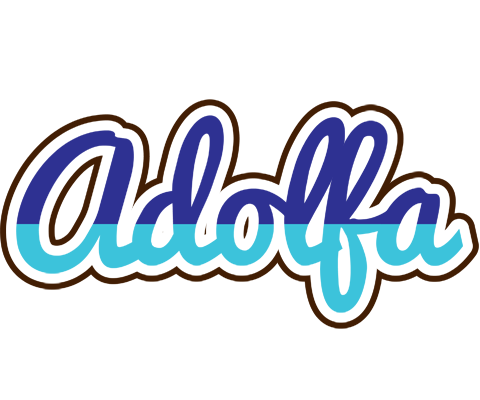 Adolfa raining logo