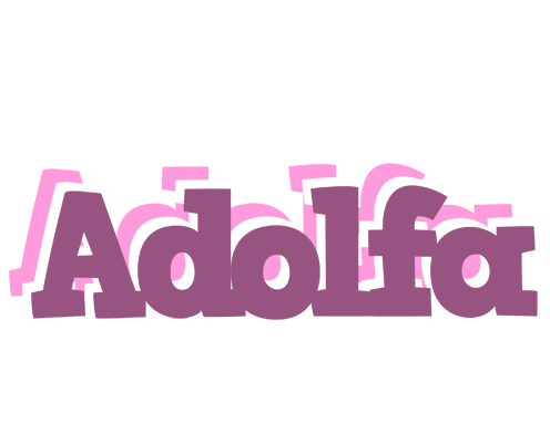 Adolfa relaxing logo