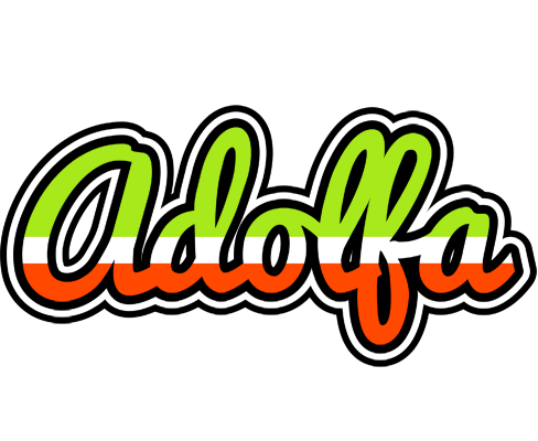 Adolfa superfun logo