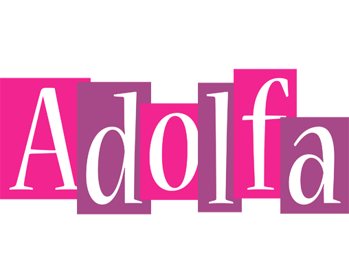 Adolfa whine logo