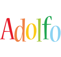 Adolfo birthday logo