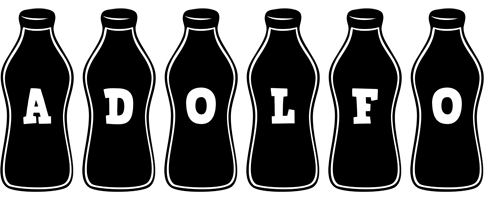 Adolfo bottle logo