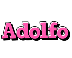 Adolfo girlish logo