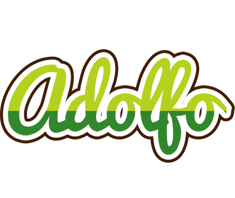 Adolfo golfing logo