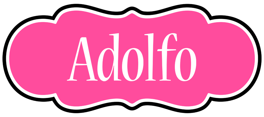 Adolfo invitation logo