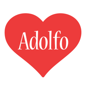 Adolfo love logo