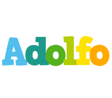 Adolfo rainbows logo