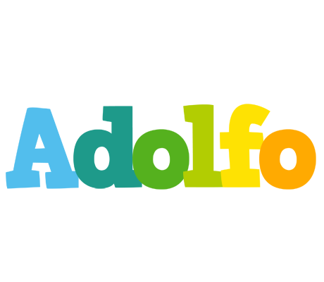 Adolfo rainbows logo