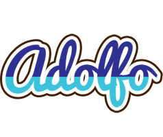 Adolfo raining logo