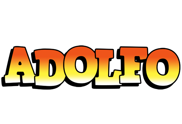 Adolfo sunset logo