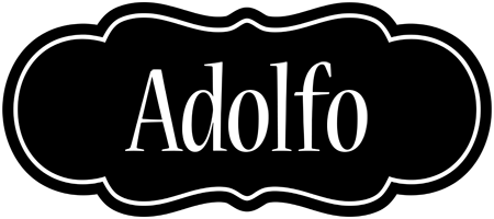 Adolfo welcome logo