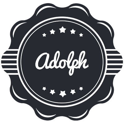 Adolph badge logo