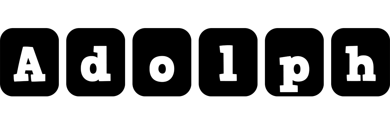 Adolph box logo