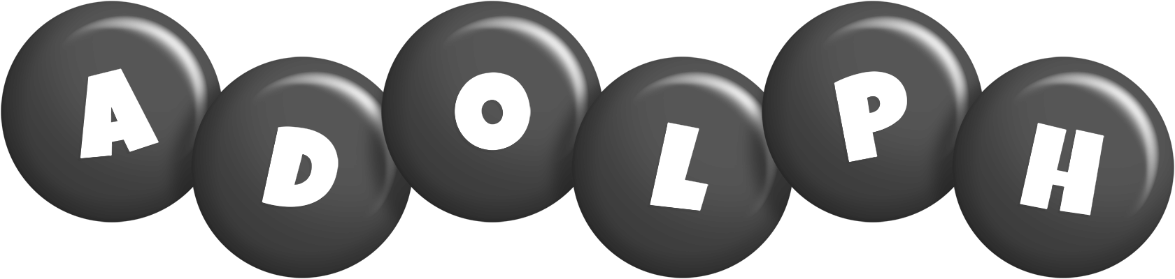Adolph candy-black logo
