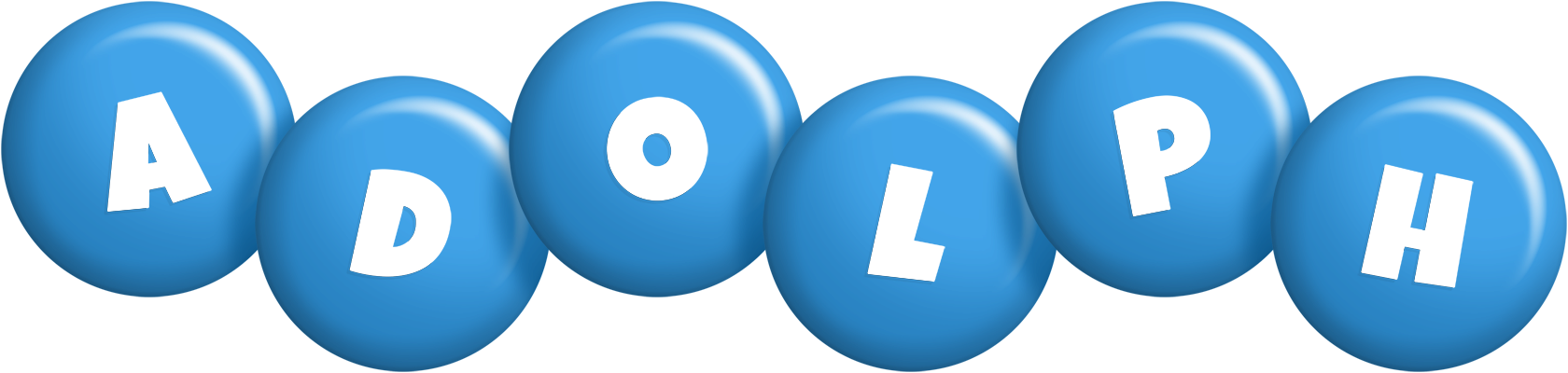 Adolph candy-blue logo