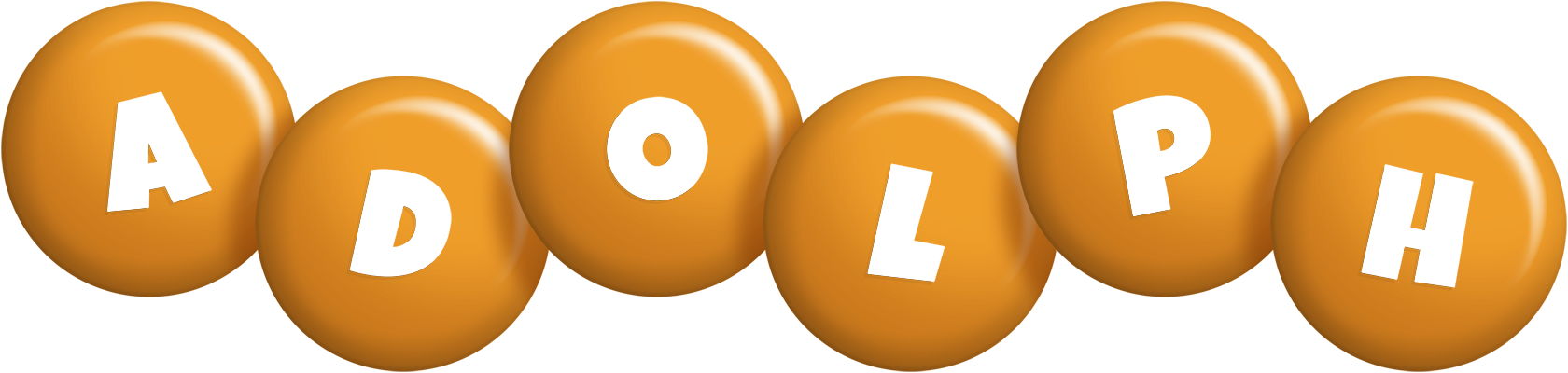 Adolph candy-orange logo