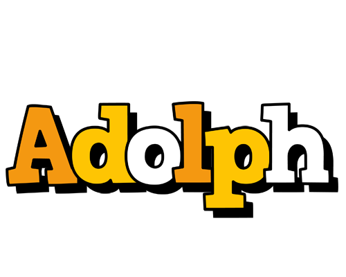 Adolph cartoon logo