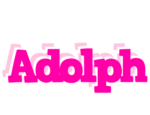 Adolph dancing logo