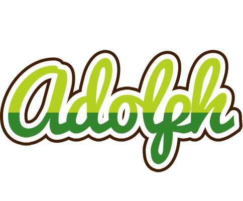 Adolph golfing logo