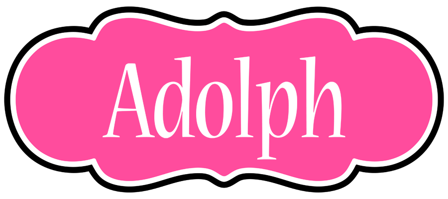 Adolph invitation logo
