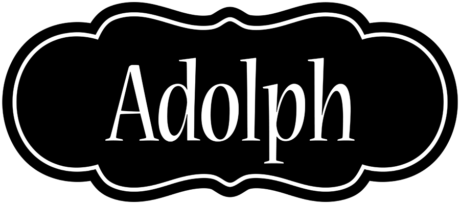 Adolph welcome logo