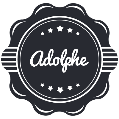 Adolphe badge logo