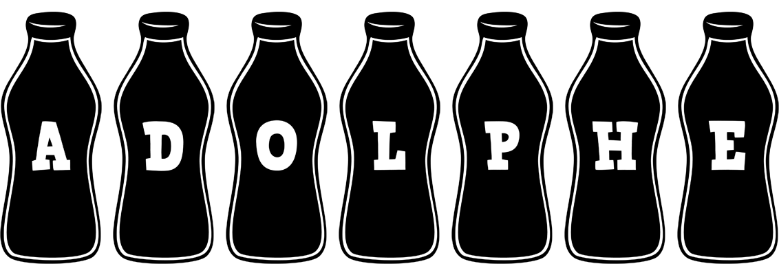 Adolphe bottle logo