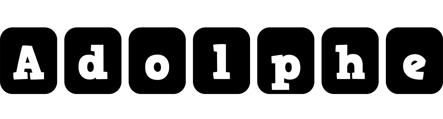 Adolphe box logo