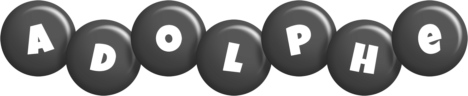 Adolphe candy-black logo
