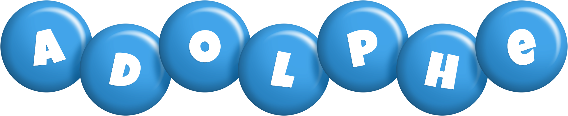 Adolphe candy-blue logo