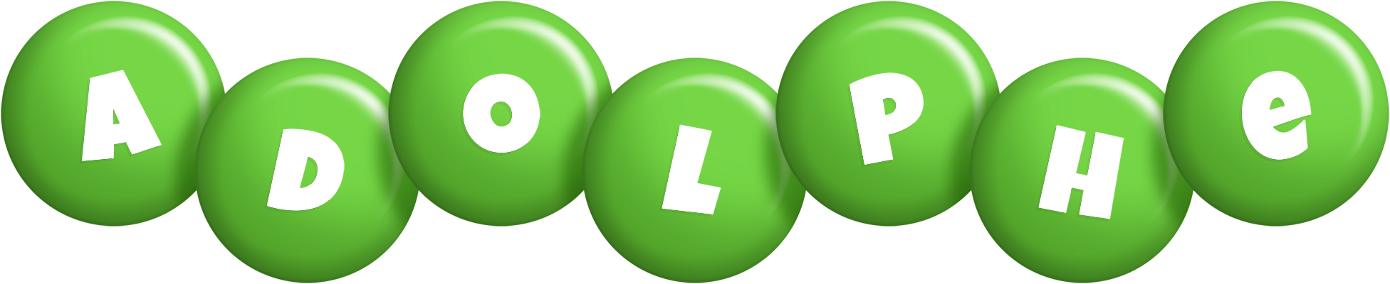Adolphe candy-green logo