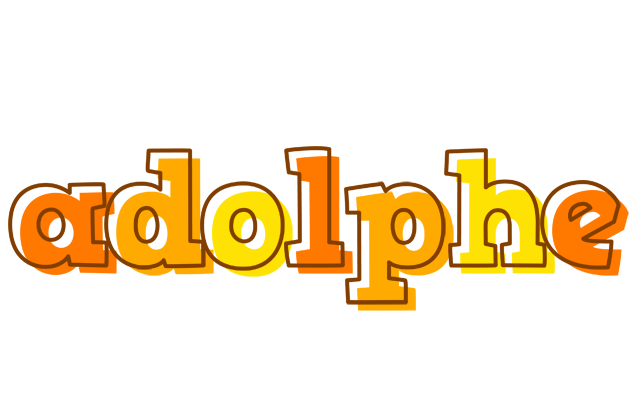Adolphe desert logo