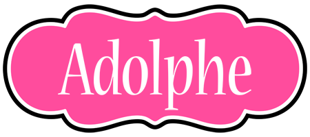 Adolphe invitation logo