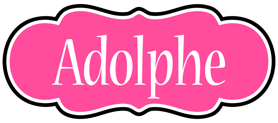 Adolphe invitation logo