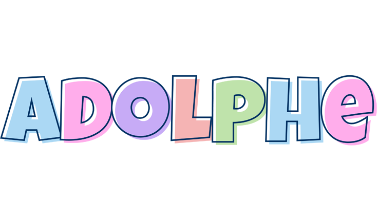 Adolphe pastel logo